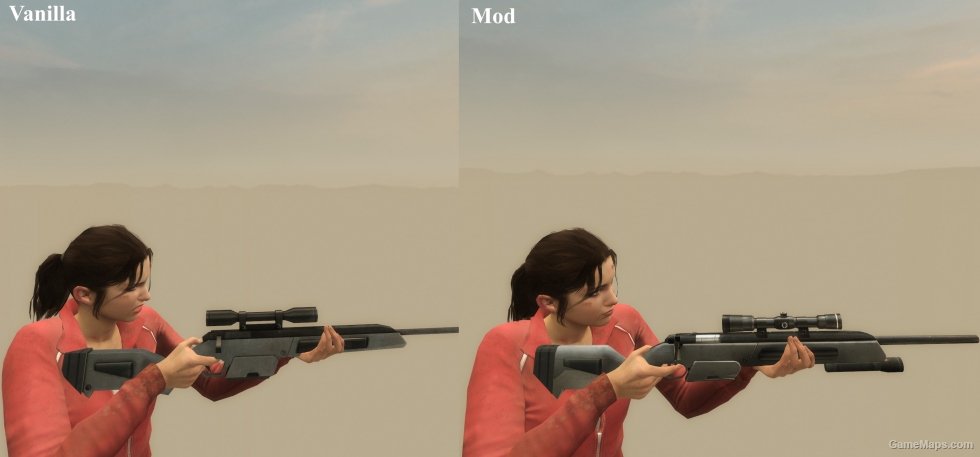 Vanilla Steyr Scout - Worldmodel Improvement