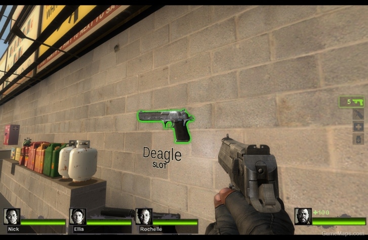Vashts1985 Desert Eagle Silver w/o Light
