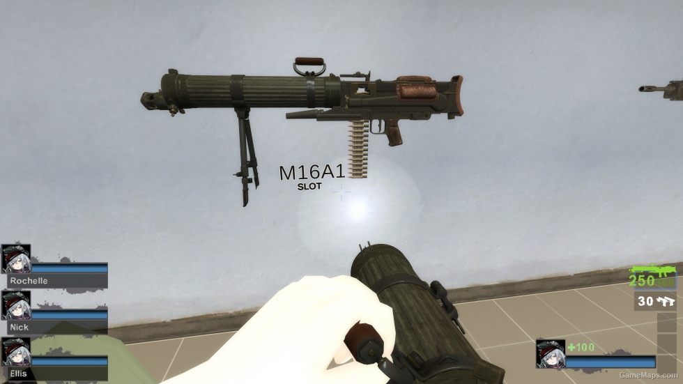 Vickers machine gun m16a2 request mod for left 4 dead 2
