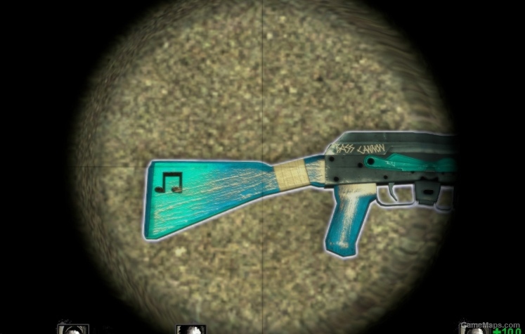 Vinyl Scratch AK-47