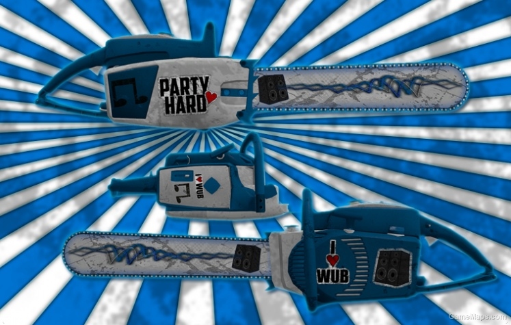 Vinyl Scratch chainsaw