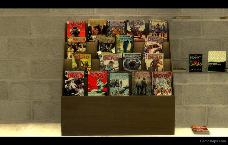 Walking Dead Comic Rack