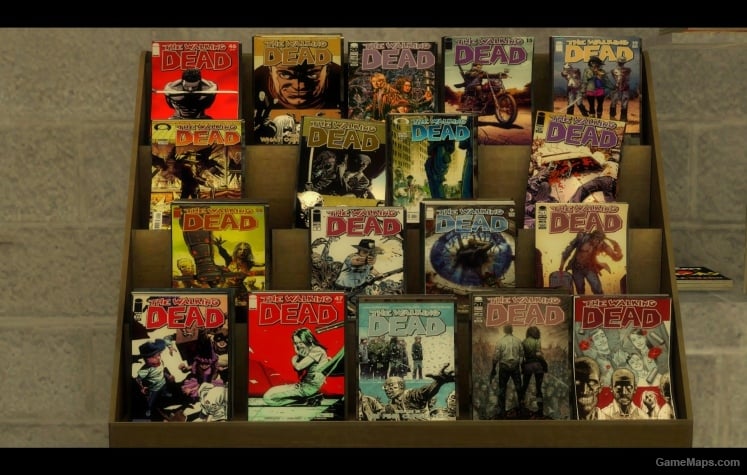 Walking Dead Comic Rack
