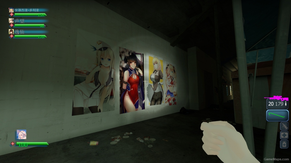 Warship girls dynamic main menu（战舰少女 动态主菜单）