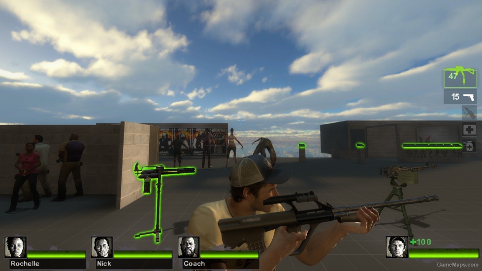 Weapon Rifle SG552 (CSS) - Steyr AUG HBAR
