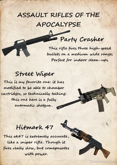 Weapons of the apocalypse - BETA