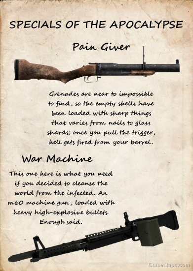 Weapons of the apocalypse - BETA