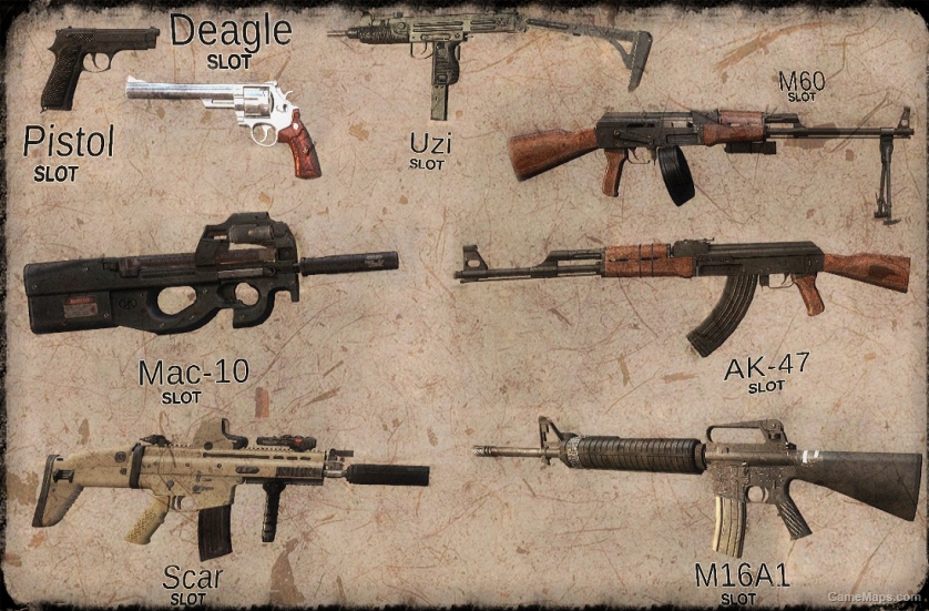Weapons Selection Pack VS Scripts