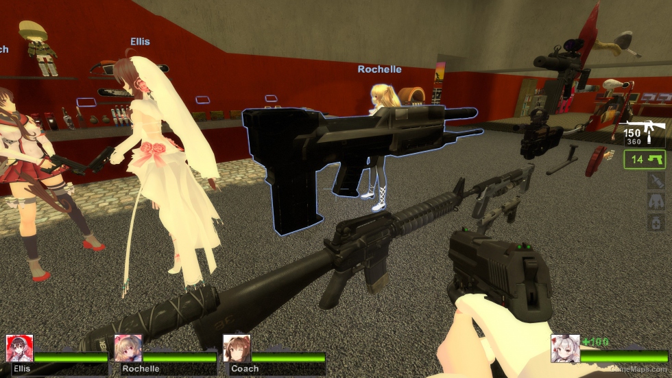 Westinghouse M95A1 Phased Plasma Rifle (M16A2) v2