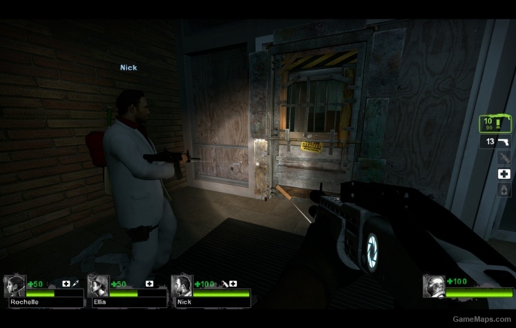 White Laser Sights