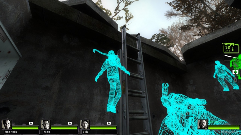 WireFrame Mode (Mod) for Left 4 Dead 2