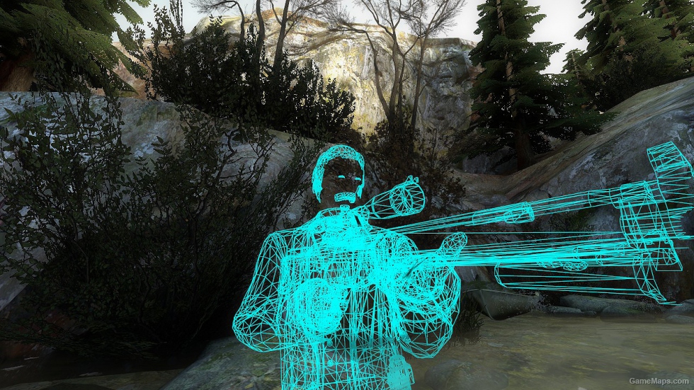 WireFrame Mode (Mod) for Left 4 Dead 2