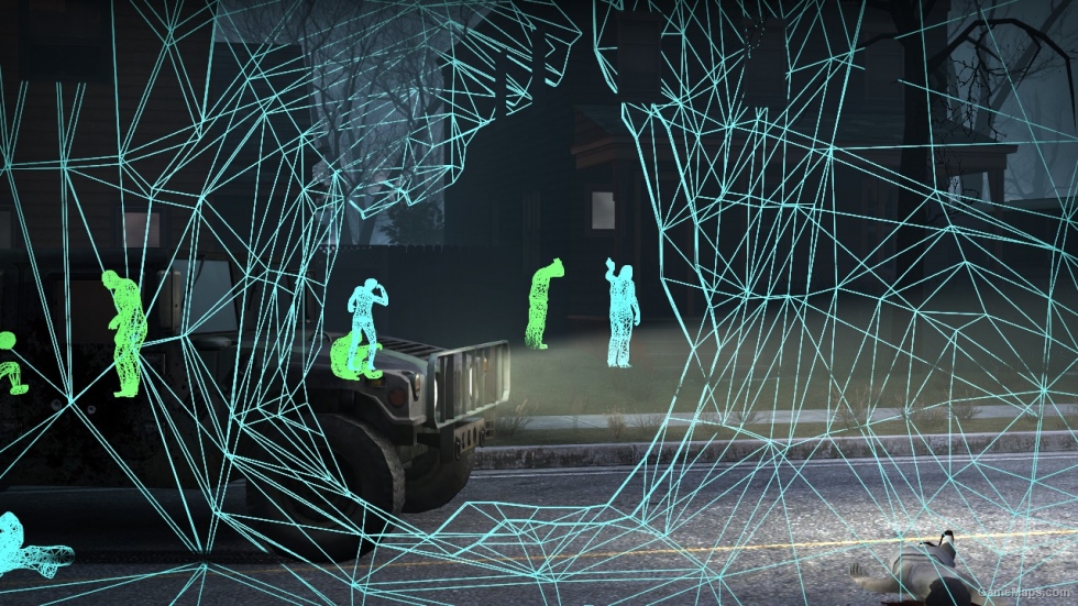 WireFrame Mode (Mod) for Left 4 Dead 2