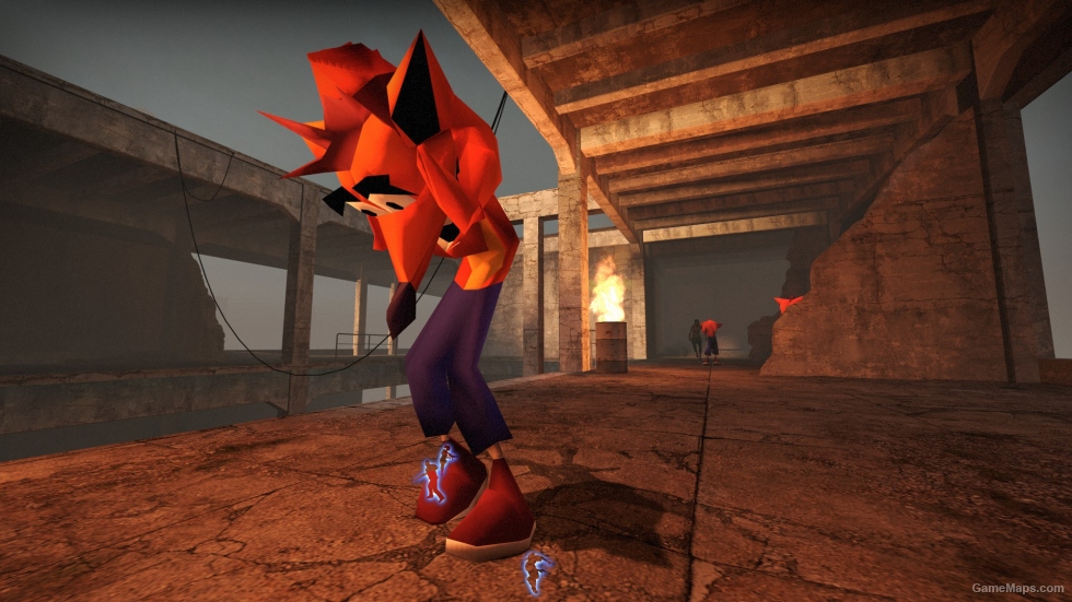 WOAH! Crash Bandicoot :V