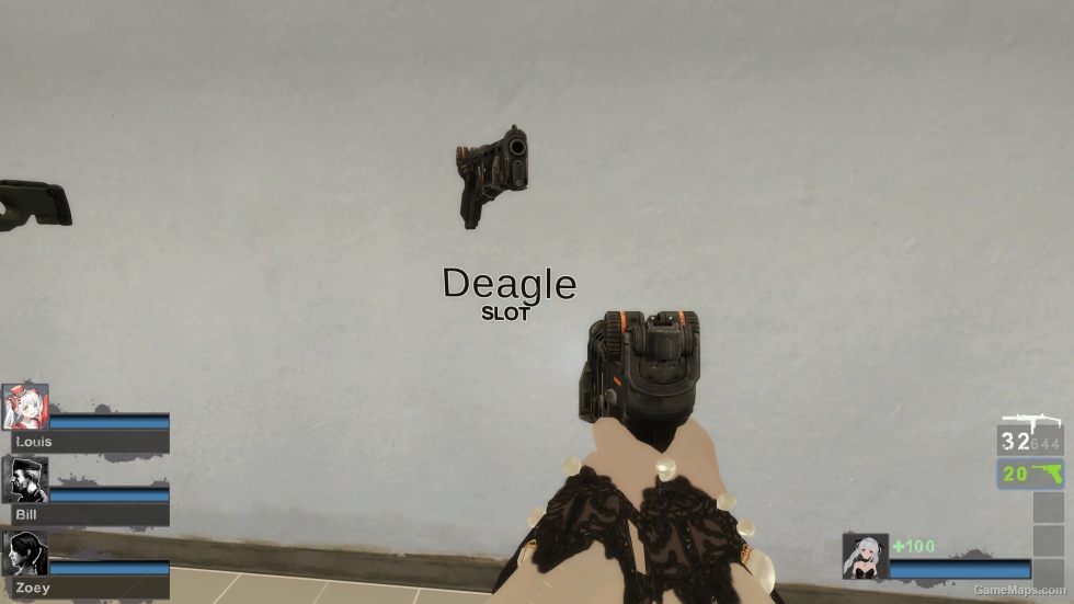 Wolfenstein The New Order Handgun 1960 (Magnum Pistol) (request)