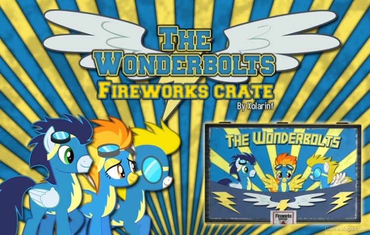 Wonderbolts fireworks crate