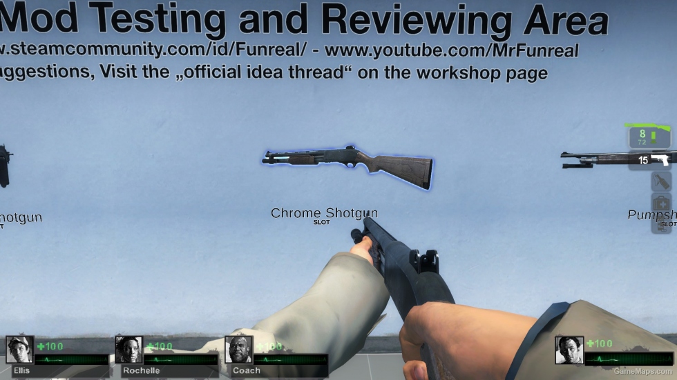 Wooden Replaces Chrome Shotgun