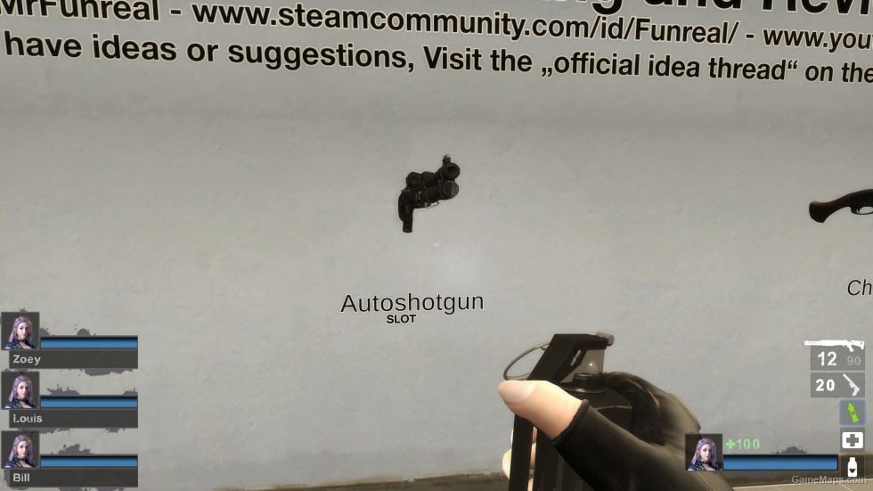 WWZ S890 (No Scope_NoSilencer) [AutoShotgun] v3