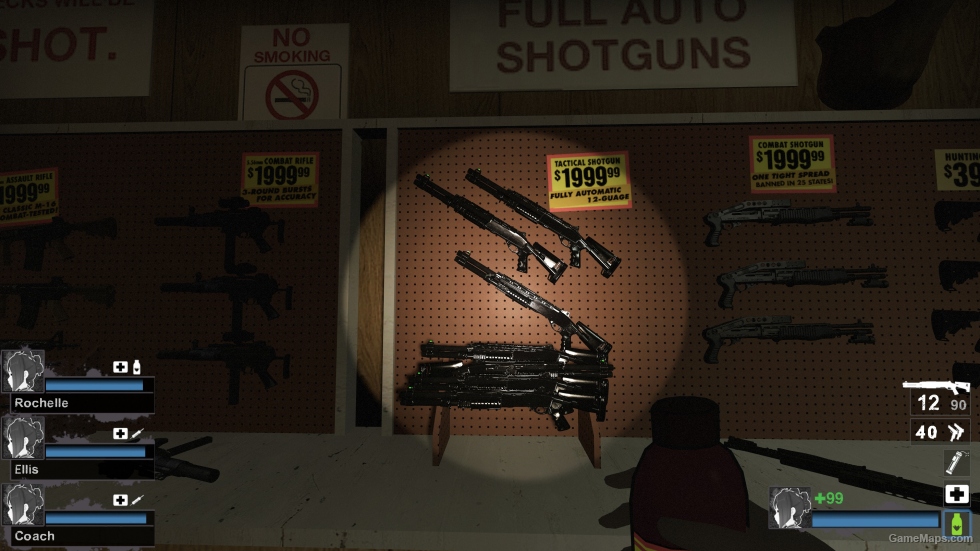 WWZ S890 (No Scope_NoSilencer) [AutoShotgun] v3