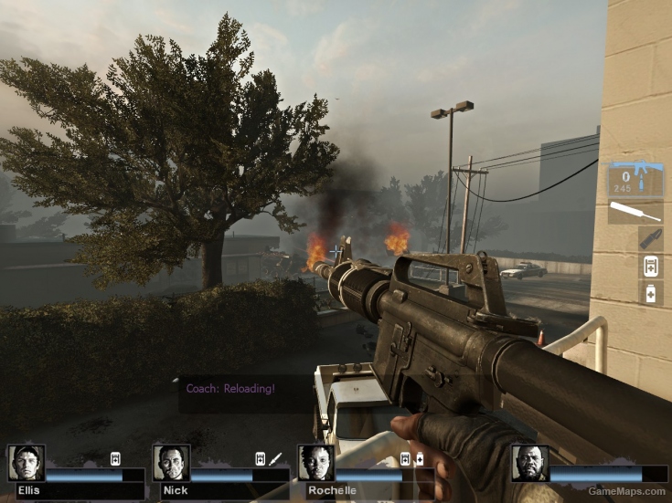 XM177 with or without scope (for M16)