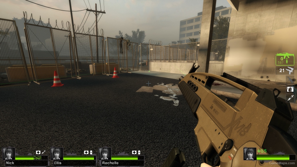 xm8 assault rifle (M16A2) (Sound Add Ver)