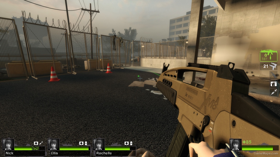 xm8 assault rifle (M16A2) (Sound Add Ver)