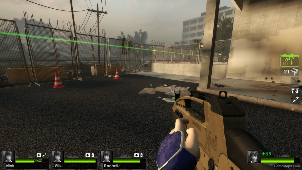 xm8 assault rifle (M16A2) (Sound Add Ver)