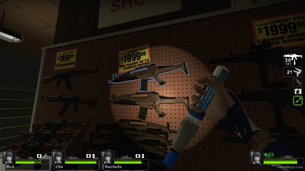 xm8 assault rifle (M16A2) (Sound Add Ver)