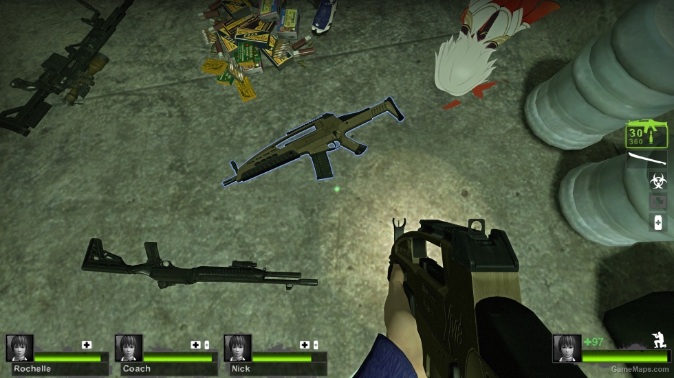 xm8 assault rifle (M16A2) (Sound Add Ver)