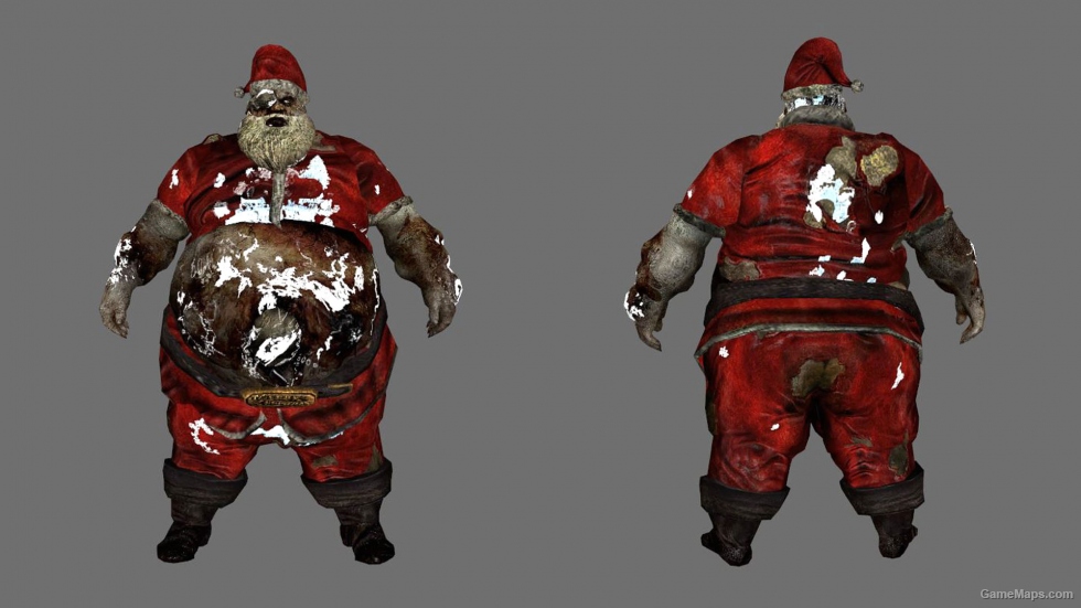 Xmas Santa Boomer as Bile Jar