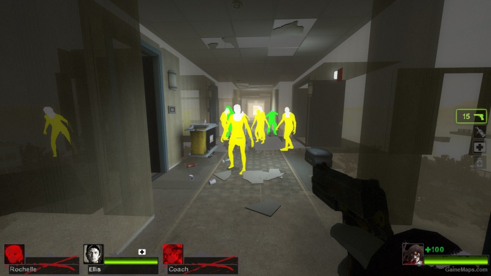 Yellow/Green infected