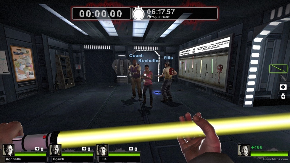 Yellow Lightsaber [Cricket Bat] (Star Wars)