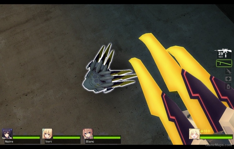 YellowHeart Claw (Neptunia V)