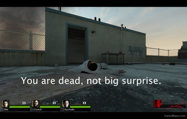 You are dead, not big surprise (Death Music Soundmod 