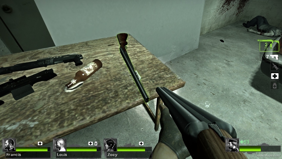 Z3RO's Double Barrel Shotgun 2