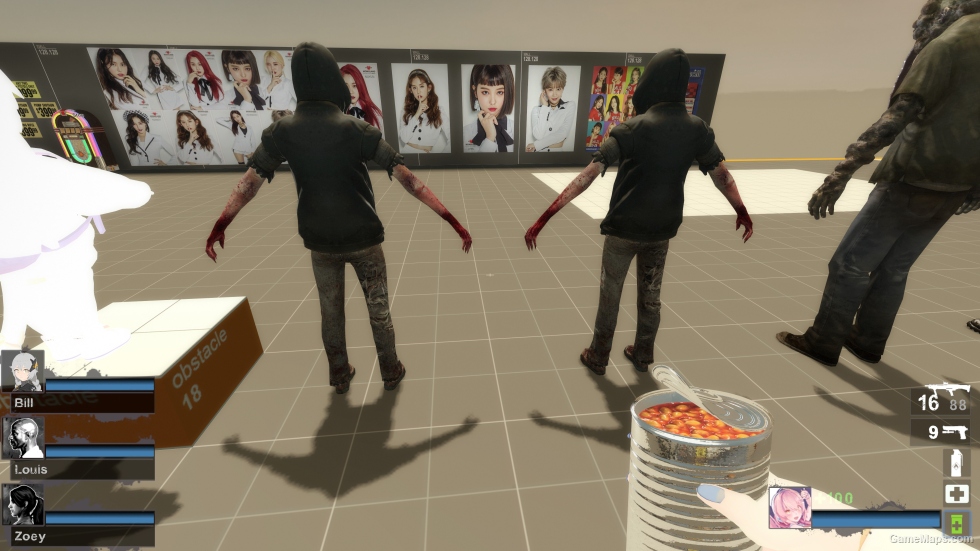 Zetnus's Female Hunter L4D2 v5 (request) [Add L4D1 Hunter Skin]