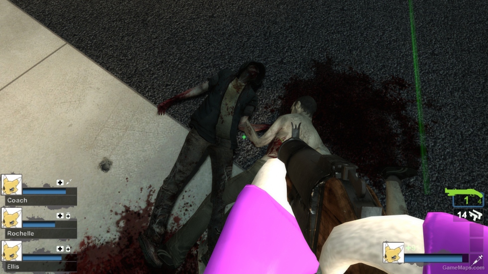 Zetnus's Female Hunter L4D2 v5 (request) [Add L4D1 Hunter Skin]