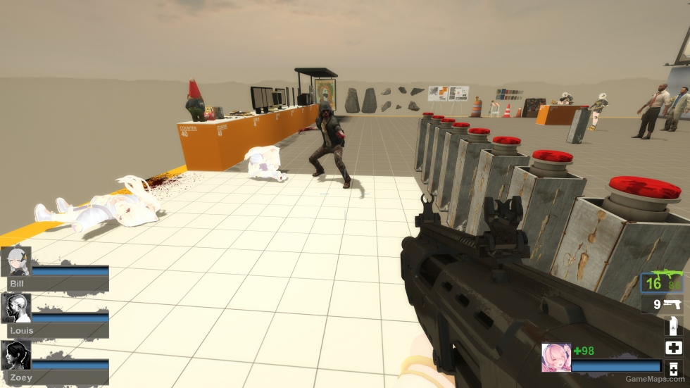 Zetnus's Female Hunter L4D2 v5 (request) [Add L4D1 Hunter Skin]