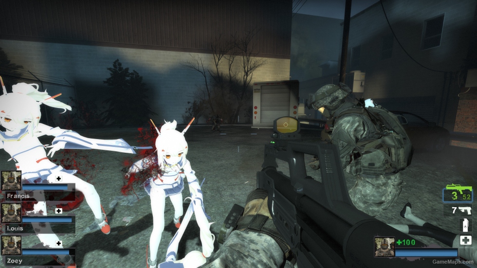 Zetnus's Female Hunter L4D2 v5 (request) [Add L4D1 Hunter Skin]