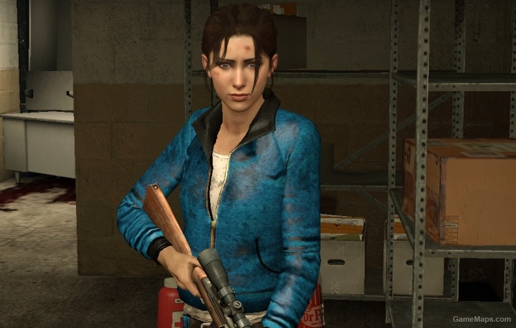 Zoey Blue Leather L4D2