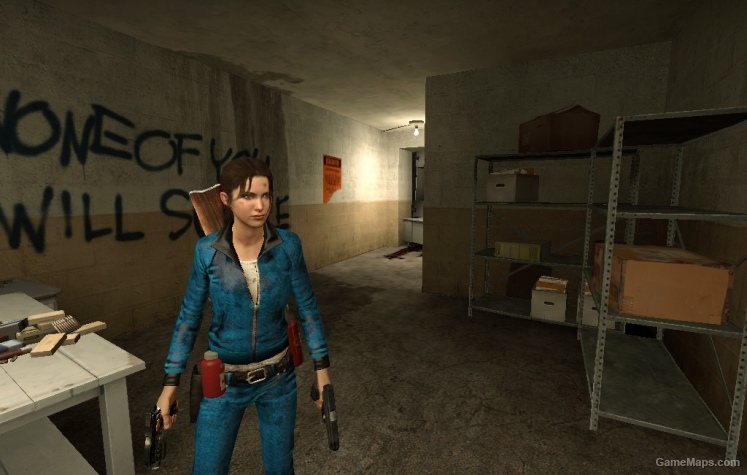 Zoey Blue Leather L4D2