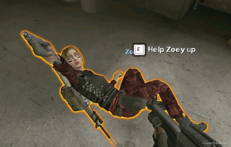 zoey body acu w vest l4d2 (red version)
