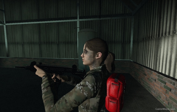 Zoey Infected Eye (Brown Hair)