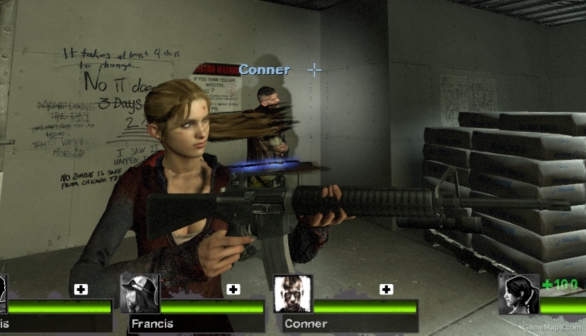 Zoey long blonde hair