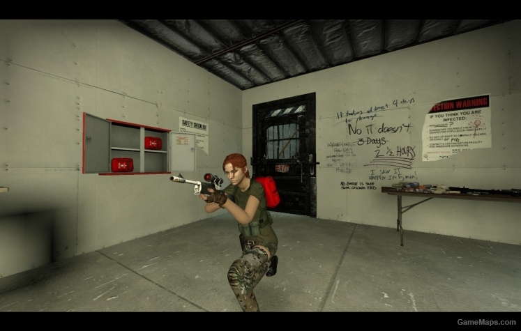 zoey multicam teenangst ponytail l4d2