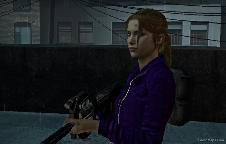 Zoey Purple Leather L4D2