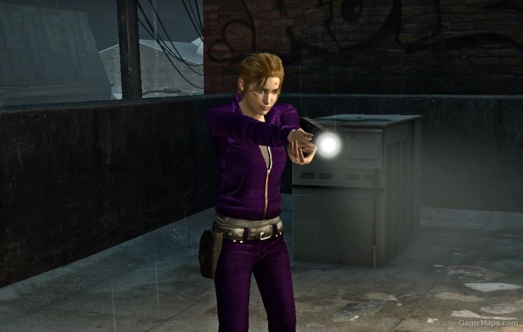 Zoey Purple Leather L4D2