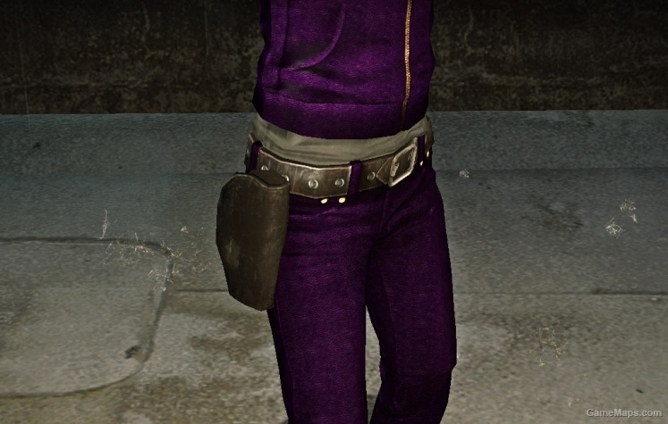 Zoey Purple Leather L4D2