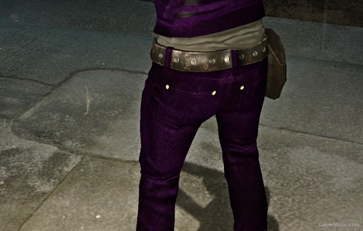 Zoey Purple Leather L4D2