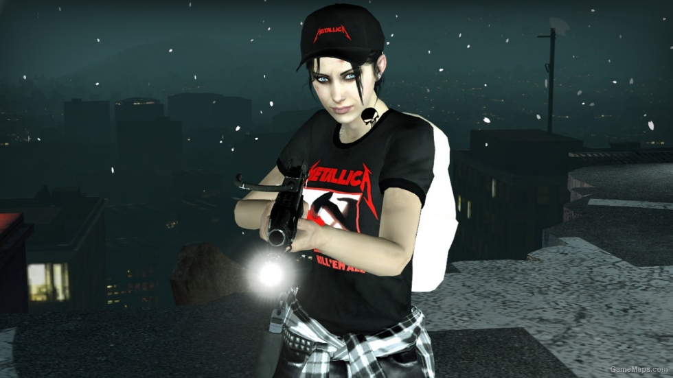 Zoey Style Heavy Metal (Metallica kill em all T-Shirt)